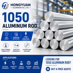 1050 Aluminum Rod and Round Bar Supplier – Hongyuan Aluminum