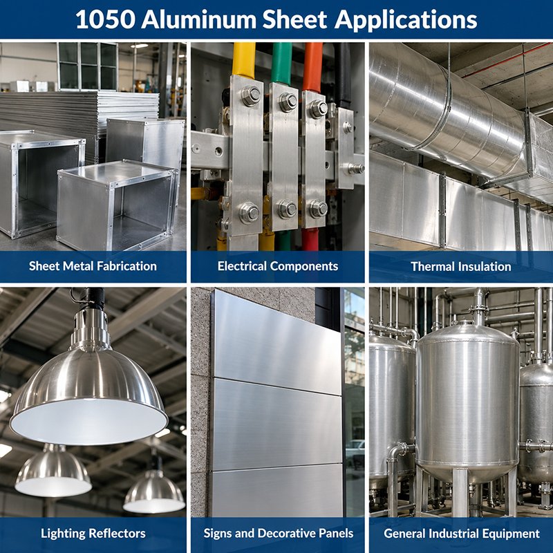 1050 Aluminum Sheet Applications – Hongyuan Aluminum