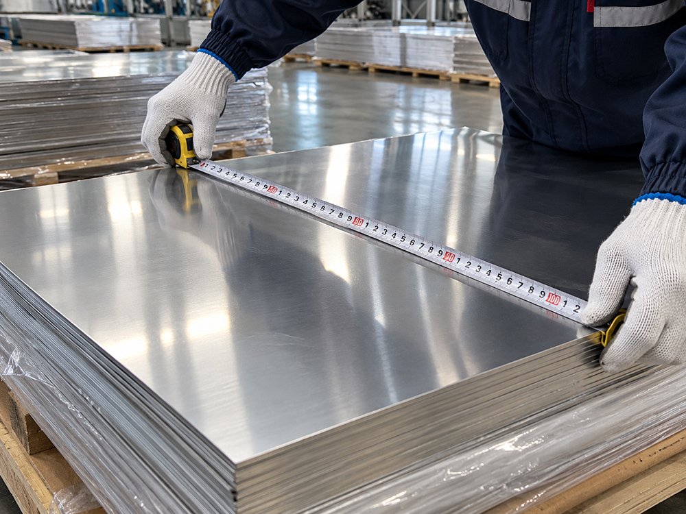 Aluminum Sheet Quality Inspection – Hongyuan Aluminum