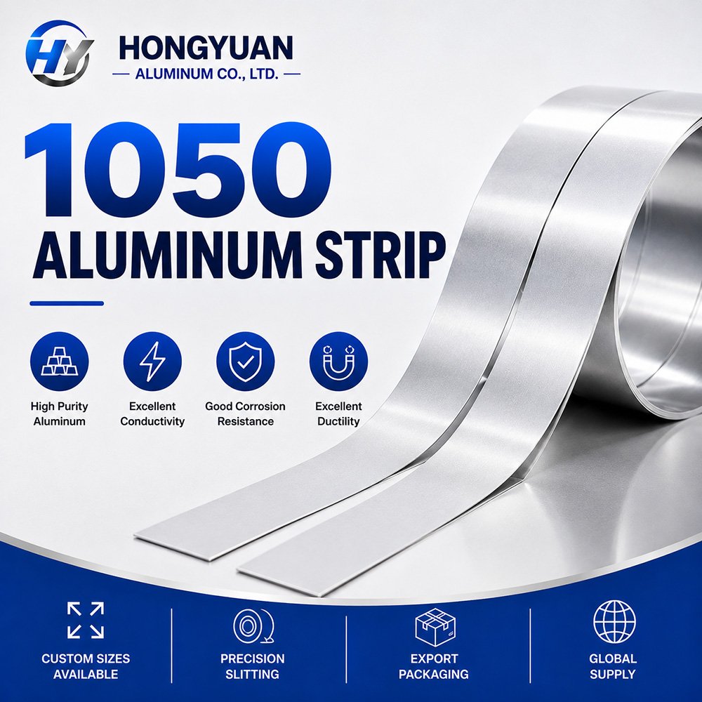 1050 Aluminum Strip Supplier – Hongyuan Aluminum