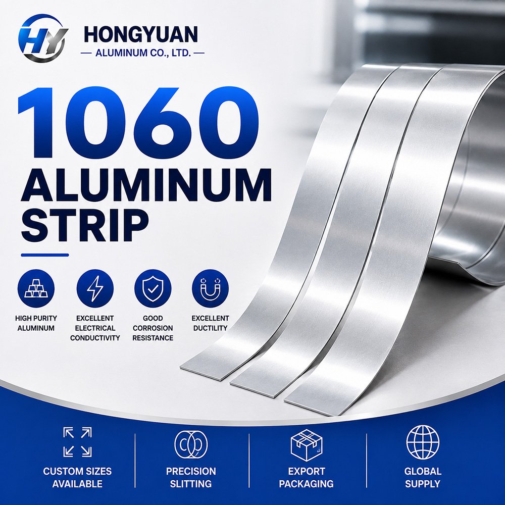 1060 Aluminum Strip Supplier – Hongyuan Aluminum