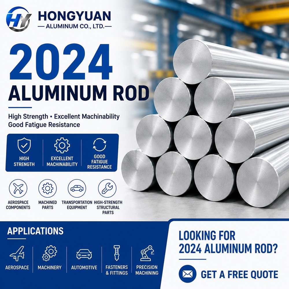 2024 Aluminum Rod and Round Bar Supplier – Hongyuan Aluminum