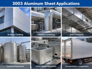 3003 Aluminum Sheet Applications – Building Cladding, Insulation, HVAC and Industrial Fabrication