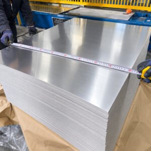 3003 Aluminum Sheet Width Measurement with Measuring Tape