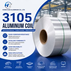 3105 Aluminum Coil Supplier – Hongyuan Aluminum