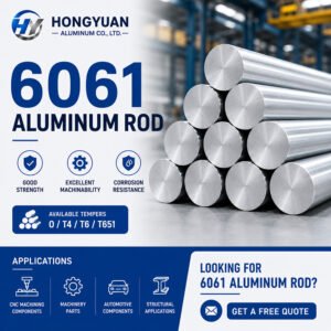 6061 Aluminum Rod and Round Bar Supplier – Hongyuan Aluminum