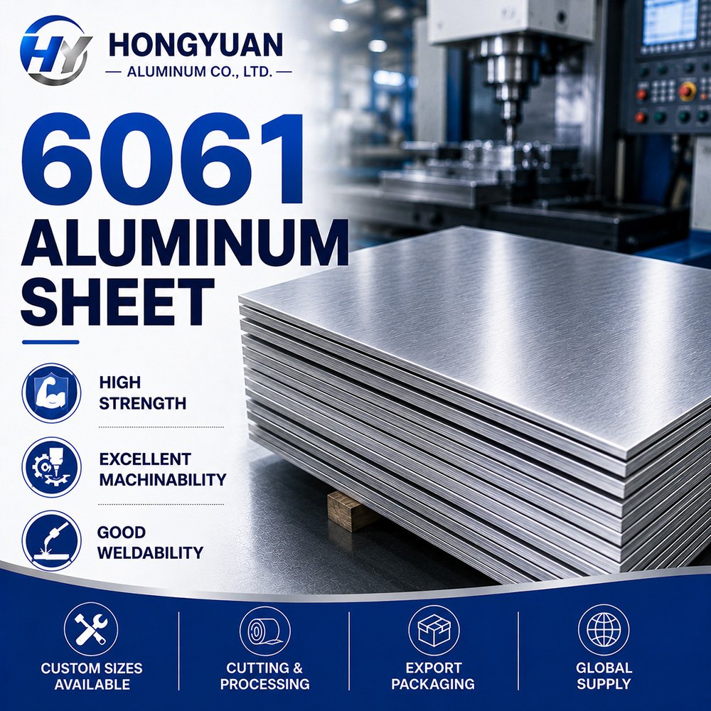 6061 Aluminum Sheet Supplier – Hongyuan Aluminum