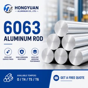 6063 Aluminum Rod and Round Bar Supplier – Hongyuan Aluminum