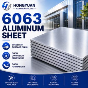6063 Aluminum Sheet Supplier – Hongyuan Aluminum