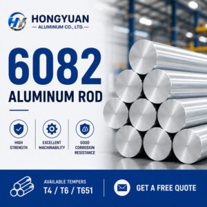 6082 Aluminum Rod and Round Bar Supplier – Hongyuan Aluminum