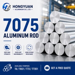 7075 Aluminum Rod and Round Bar Supplier – Hongyuan Aluminum