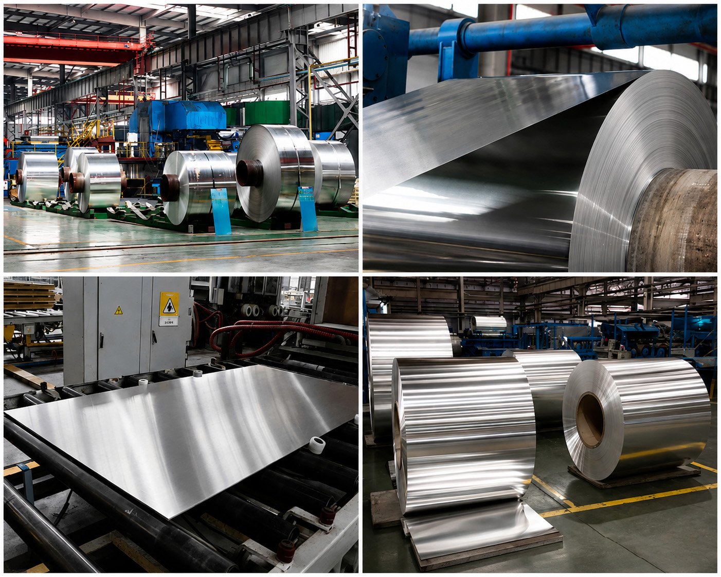 Aluminum factory processing with advanced production equipment and quality control