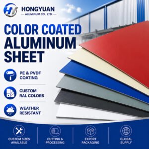 Color Coated Aluminum Sheet Supplier – Hongyuan Aluminum