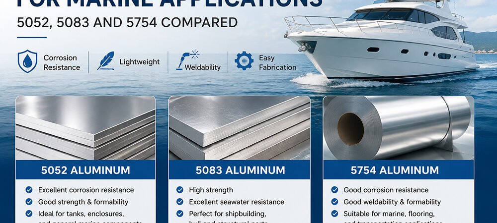 Best Aluminum Alloys for Marine Applications: 5052, 5083 and 5754