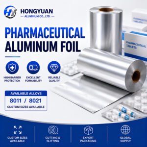 Pharmaceutical Aluminum Foil Supplier – Hongyuan Aluminum