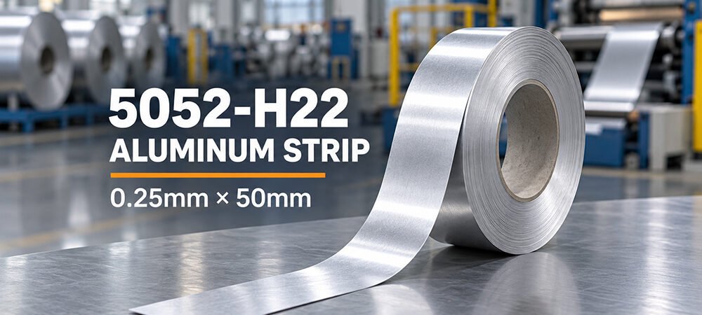 5052-H22 Aluminum Strip 0.25mm x 50mm Specifications, Applications and Sourcing Guide