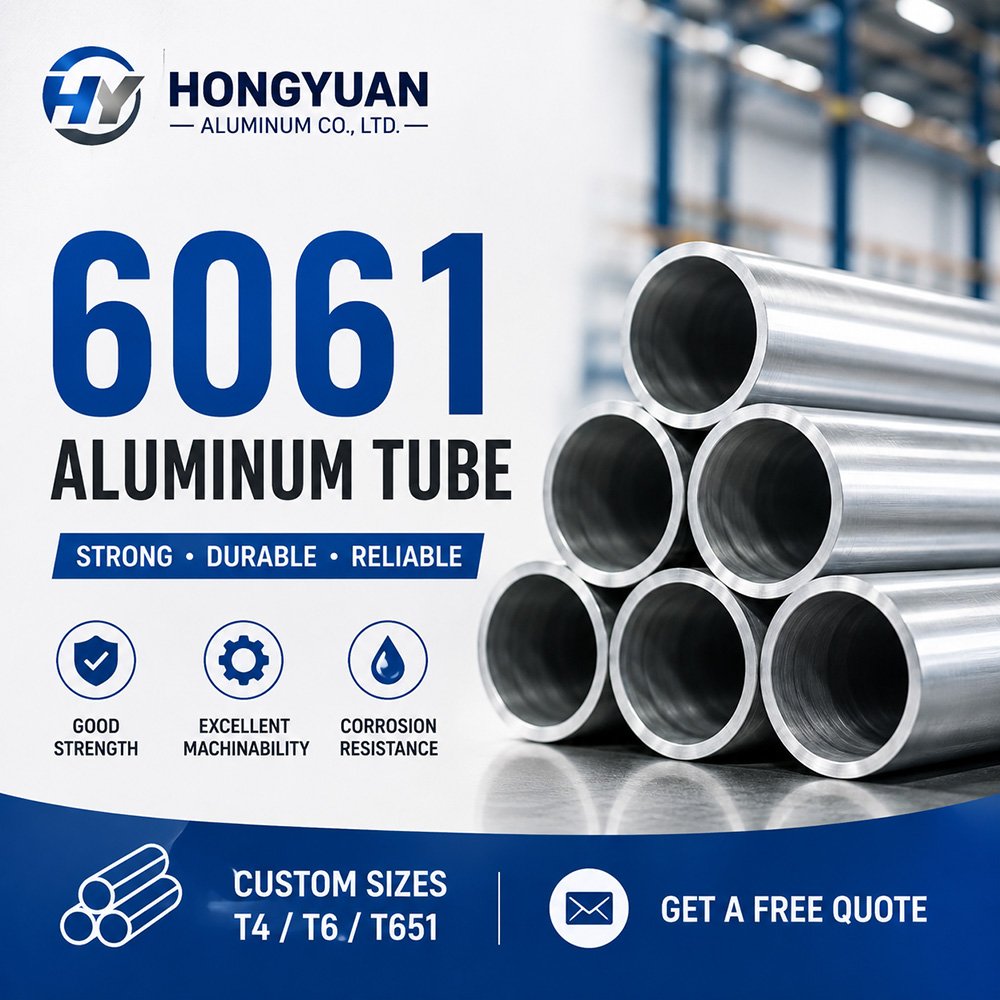 6061 Aluminum Tube Supplier – Hongyuan Aluminum