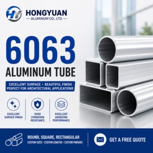 6063 Aluminum Tube Supplier – Hongyuan Aluminum