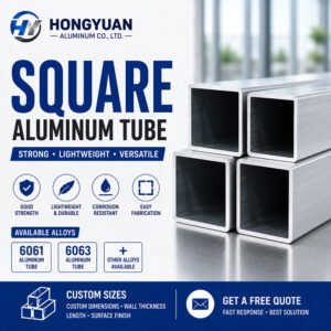 Square Aluminum Tube Supplier – Hongyuan Aluminum