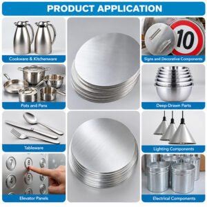 1060 Aluminum Circle Applications for Cookware and Lighting – Hongyuan Aluminum
