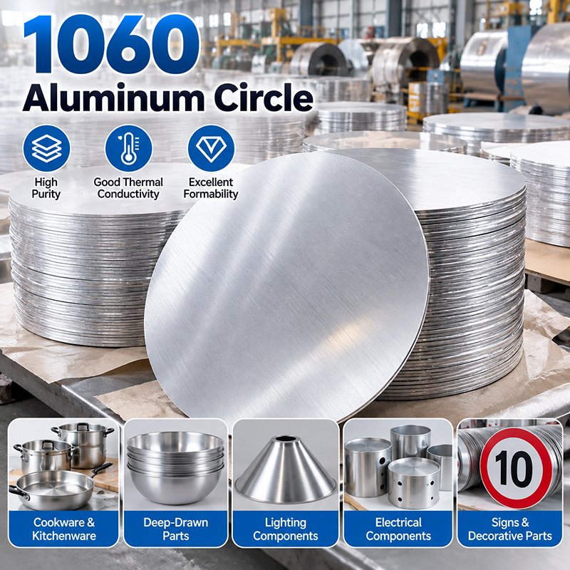 1060 Aluminum Circle for Cookware – Hongyuan Aluminum