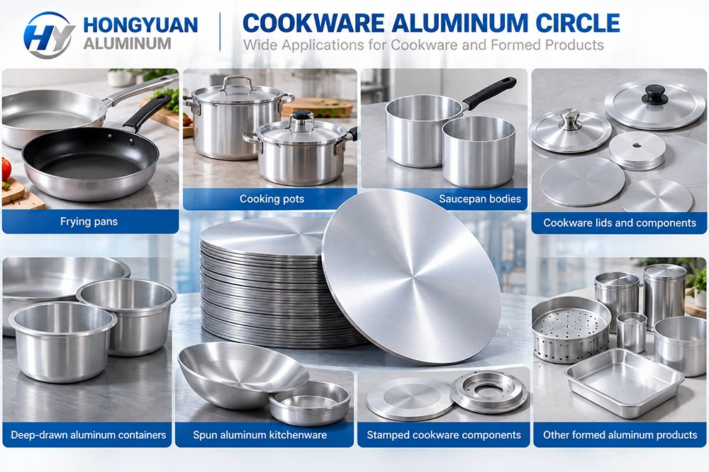 Cookware Aluminum Circle Applications for Pots Pans and Deep Drawing